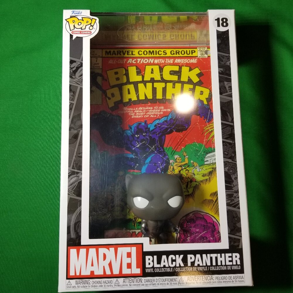 Funko Pop! Marvel Black Panther Vinyl Collectible #18‎
